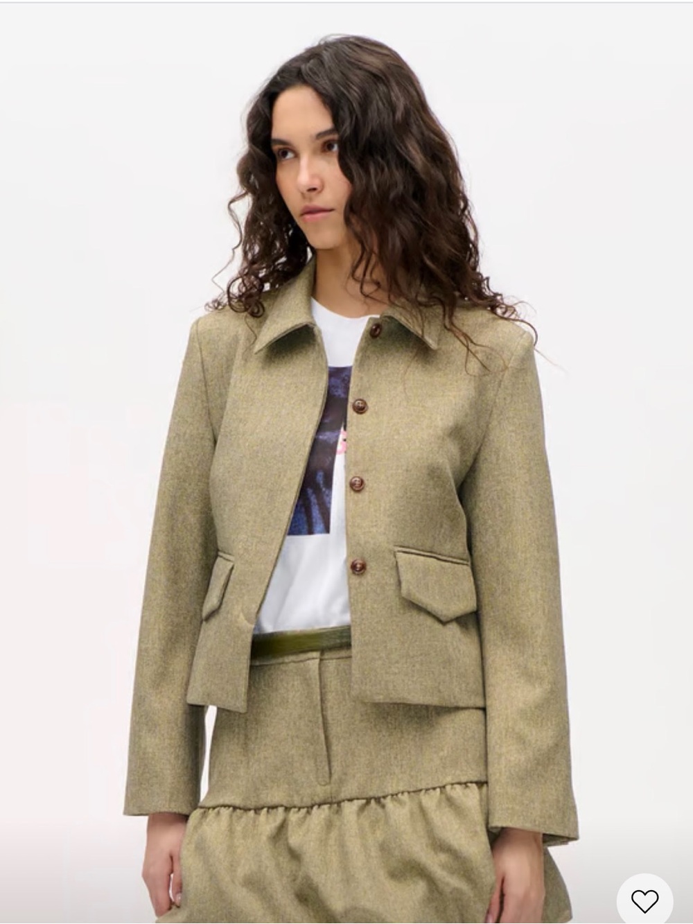 Baum und pferdgarten Tailored Olive Green Blazer Jacket smart casual NWT size 4